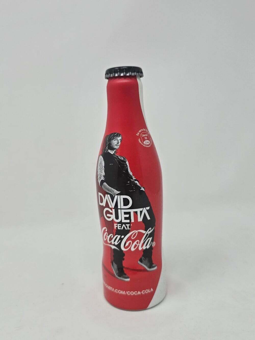 Limited Edition David Guetta Coca Cola Bottle Metal Alloy EDM Music 2012 Rare